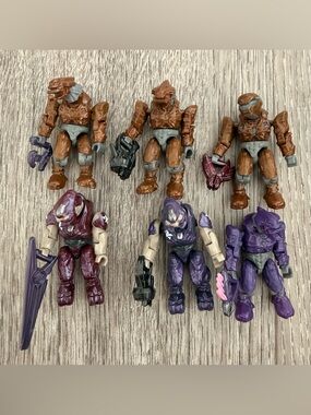 HALO CONSTRUX MEGA BLOKS MINI FIGURE lot
